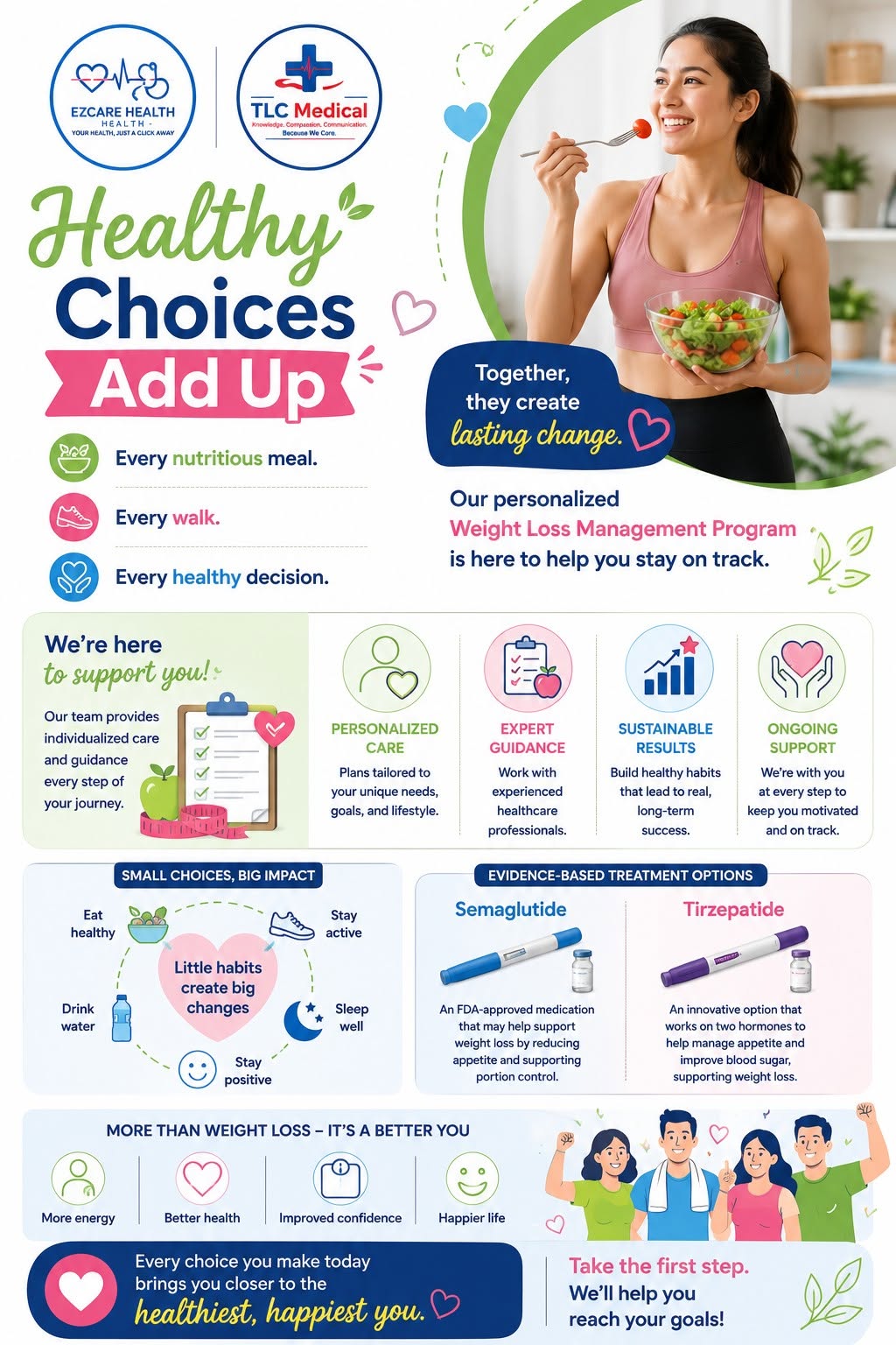 You are currently viewing Healthy Choices Add Up: Build Lasting Results with Medical Weight Loss in Tampa