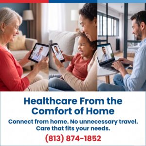 Read more about the article Telehealth Doctor in Tampa: Convenient Healthcare From Home