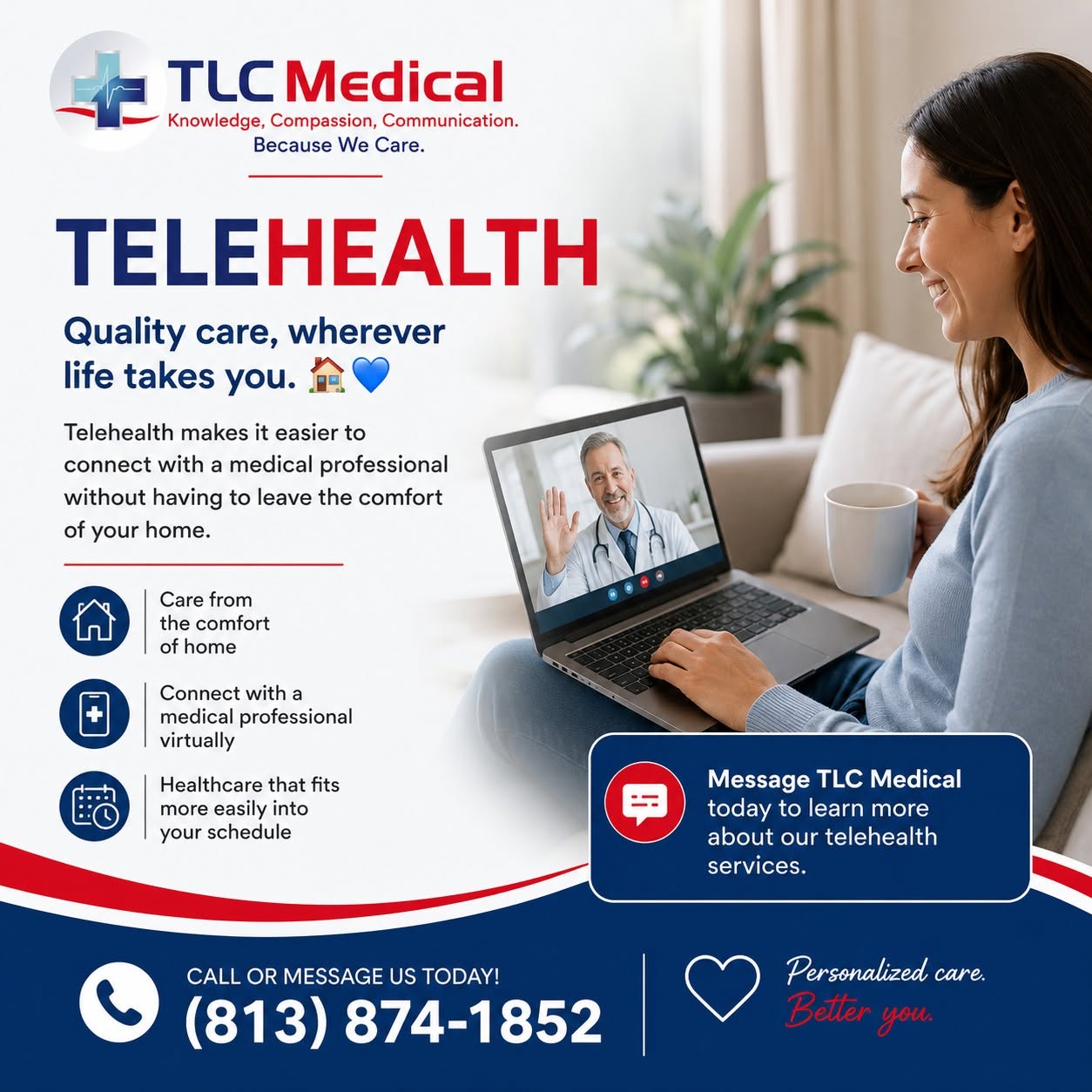 You are currently viewing Telehealth in Tampa, FL: Convenient Healthcare From the Comfort of Home