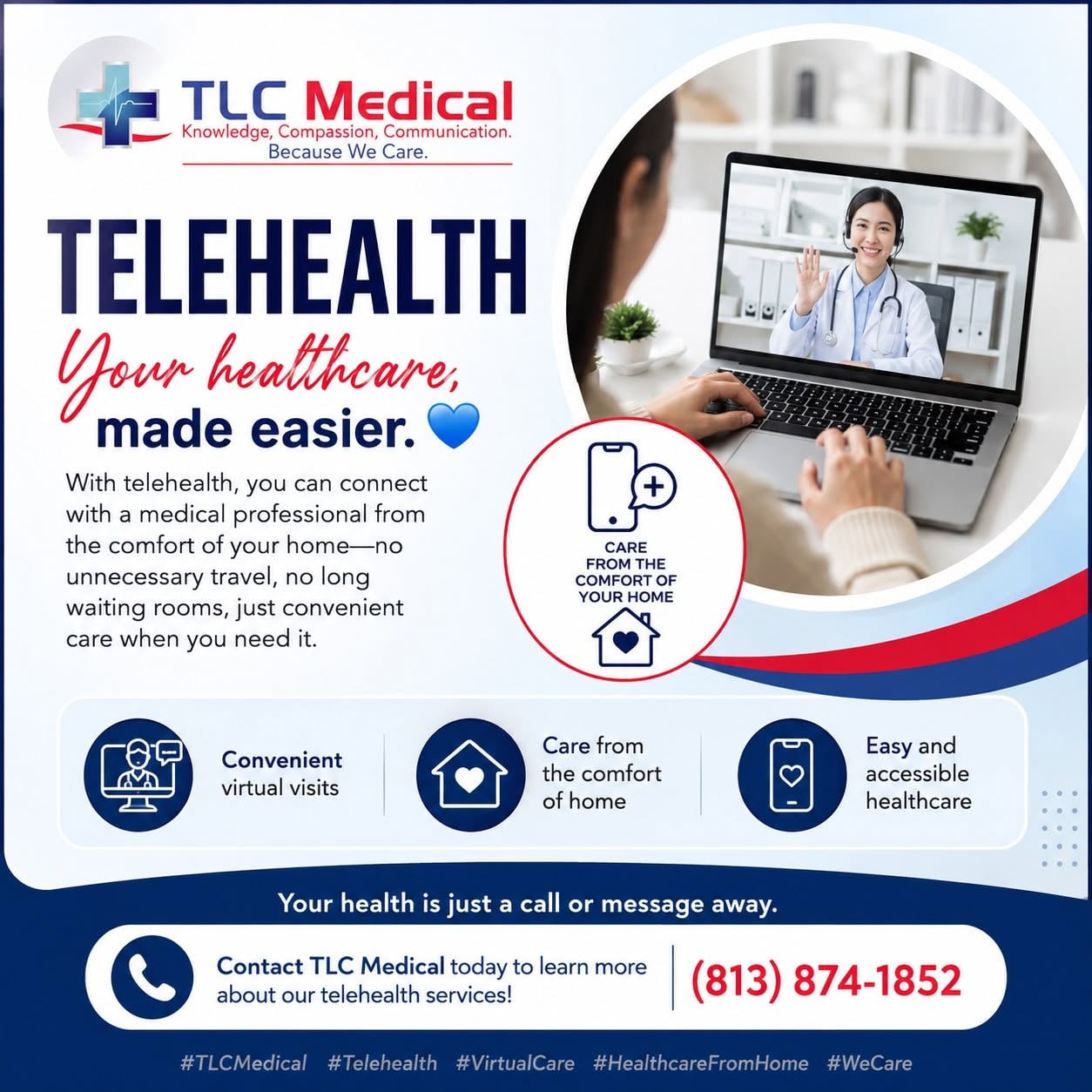 You are currently viewing Convenient Telehealth Care in Tampa, FL: Healthcare From the Comfort of Home